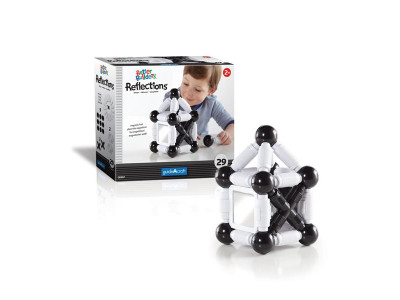 Магнітний конструктор Guidecraft Better Builders Reflections, 29 деталей (G8307)