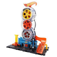 Трек Hot Wheels City Карколомні трюки в шиномонтажі (HDP02)