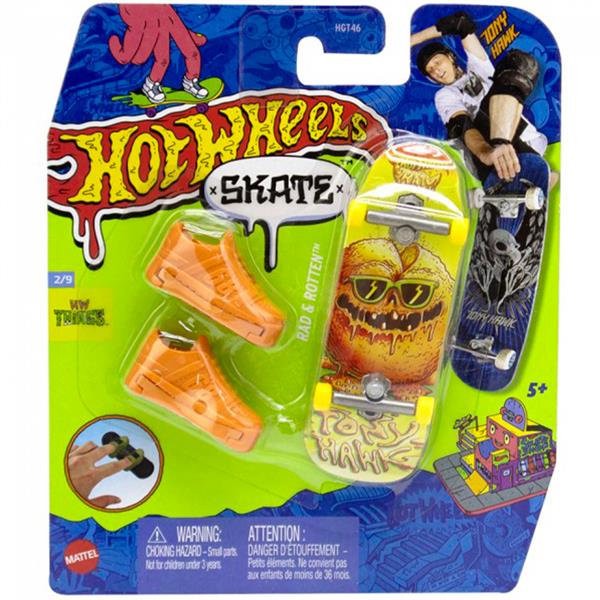 Ігровий набір Hot Wheels Фінгерборд і взуття для пальців Rad and Rotten (HGT46-RR)