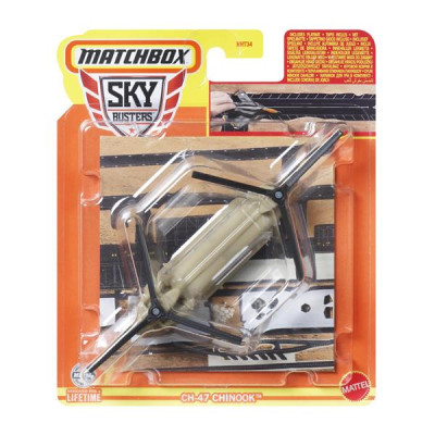 Літачок Matchbox Sky Busters CH-47 Chinook з килимком для гри в асорт. (HHT34-HVM43)