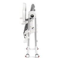 Стільчик для годування Peg-Perego Prima Pappa Follow Me Wonder плямостійкий сірий (IH01000000WD53)
