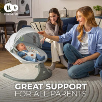 Крісло-гойдалка Kinderkraft Lumi 2 темно-сірий (KBLUMI02DGR0000)