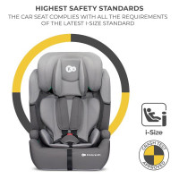 Автокрісло Kinderkraft Comfort Up i-Size сірий (KCCOUP02GRY0000)