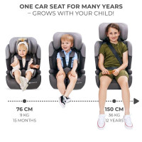 Автокрісло Kinderkraft Comfort Up i-Size сірий (KCCOUP02GRY0000)