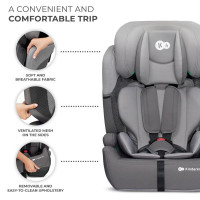 Автокрісло Kinderkraft Comfort Up i-Size сірий (KCCOUP02GRY0000)