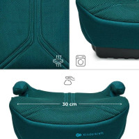 Автокрісло-бустер Kinderkraft i-Boost 2 Pro Green (KCIBOO02GREPR00)