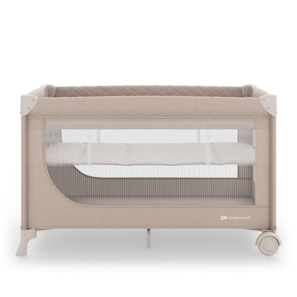 Коляска-манеж Kinderkraft Leody Up Beige (KCLEODUPBEG0000)
