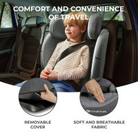 Автокрісло Kinderkraft Oneto3 i-Size Isofix сірий (KCONE300GRY0000)