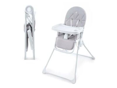 Стільчик для годування Kinderkraft Binci Light Grey (KHBINC00LGR0000)