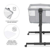 Приставне ліжечко-колиска Kinderkraft Nestee Up 2 Light Grey (KLNEE002LGR0000) Приставне ліжечко-колиска Kinderkraft Nestee Up 2 Light Grey (KLNEE002LGR0000)