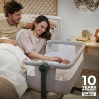 Приставне ліжечко-колиска Kinderkraft Nestee Up 2 Light Grey (KLNEE002LGR0000) Приставне ліжечко-колиска Kinderkraft Nestee Up 2 Light Grey (KLNEE002LGR0000)