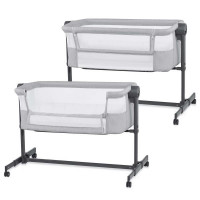 Приставне ліжечко-колиска Kinderkraft Nestee Up 2 Light Grey (KLNEE002LGR0000) Приставне ліжечко-колиска Kinderkraft Nestee Up 2 Light Grey (KLNEE002LGR0000)
