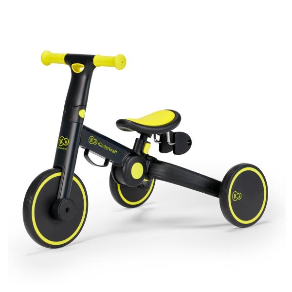 Триколісний велосипед 3 в 1 Kinderkraft 4TRIKE Black Volt (KR4TRI00BLK0000) Триколісний велосипед 3 в 1 Kinderkraft 4TRIKE Black Volt (KR4TRI00BLK0000)