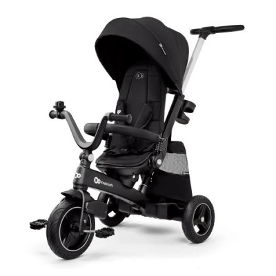 Триколісний велосипед Kinderkraft Easytwist чорний (KREASY00BLK0000)