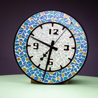 Набір для скляної мозаїки Mosaaro Годинник круглий (MA4001) Набір для скляної мозаїки Mosaaro Годинник круглий (MA4001)