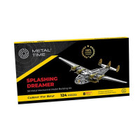Колекційна модель-конструктор Metal Time Splashing Dreamer Боїнг-314 механічний (MT053) Колекційна модель-конструктор Metal Time Splashing Dreamer Боїнг-314 механічний (MT053)