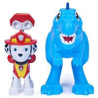 Ігровий набір Paw Patrol Диномісія фігурка Маршала з велоцираптером (SM17706/1646)