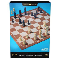 Настільна гра Spin Master Шахи дерев’яні фігури (SM98367/6065339) Настільна гра Spin Master Шахи дерев’яні фігури (SM98367/6065339)