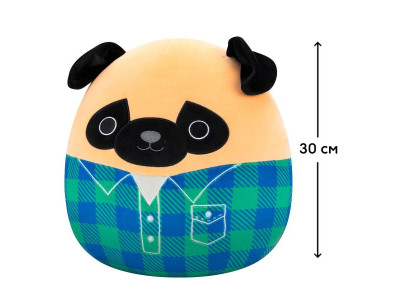 Мяка іграшка Squishmallows Мопс Принц 30 см (SQCR06622)
