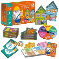 Настільна гра Vladi Toys Заробляй та будуй (VT2312-04) Настільна гра Vladi Toys Заробляй та будуй (VT2312-04)