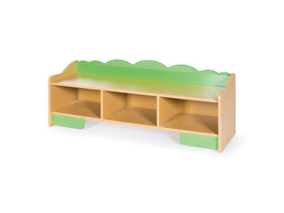 Дитяча тумба Yucai для взуття на 3 секції (YCW-G17)