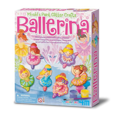 Набір для створення магнітів із гіпсу 4M Балерини (00-03527)
