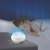 Музичний мобіль із проектором Infantino 3 в 1 сірий (004915I)