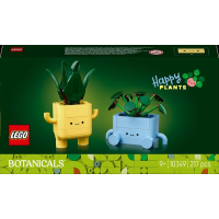 Конструктор LEGO Botanicals Щасливі рослини 217 деталей (10349)