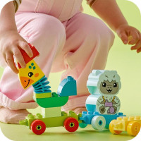 Конструктор LEGO DUPLO My First Мій перший поїзд із тваринками 19 деталей (10412) Конструктор LEGO DUPLO My First Мій перший поїзд із тваринками 19 деталей (10412)
