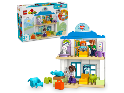 Конструктор LEGO DUPLO Town Уперше: візит до лікаря 65 деталей (10449) Конструктор LEGO DUPLO Town Уперше: візит до лікаря 65 деталей (10449)