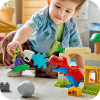 Конструктор LEGO DUPLO Disney Динозавр Spidey-Rex проти Зеленого Гобліна 25 Деталей (10463)