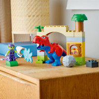 Конструктор LEGO DUPLO Disney Динозавр Spidey-Rex проти Зеленого Гобліна 25 Деталей (10463)