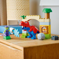 Конструктор LEGO DUPLO Disney Динозавр Spidey-Rex проти Зеленого Гобліна 25 Деталей (10463)