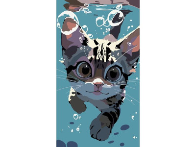 Картина за номерами ArtCraft Під водою 40х80 см (11540-AC)