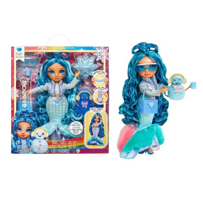 Лялька Rainbow High Winter Wonderland Скайлер 28 см з аксесуарами (120834)