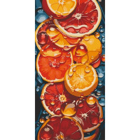 Картина за номерами ArtCraft Соковитий цитрус 40х80 см (13091-AC)