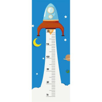 Ростомір-картина за номерами ArtCraft Космічна ракета 30х80 см (15129-AC)