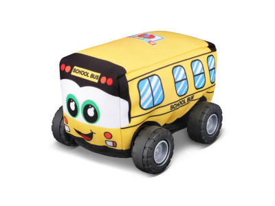 Машинка м'яка BB Junior Автобус інерційний (16-89052)