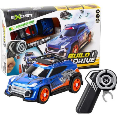 Машинка-конструктор Build 2 Drive Super Sports на радіокеруванні синій (20702) Машинка-конструктор Build 2 Drive Super Sports на радіокеруванні синій (20702)