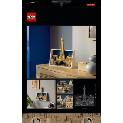 Конструктор LEGO Architecture Париж — місто кохання 958 Деталей ( 21064 )