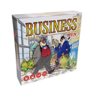 Настільна гра Strateg Businessmen економічна англ. мовою (30515) Настільна гра Strateg Businessmen економічна англ. мовою (30515)