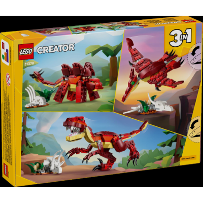 Конструктор LEGO Creator Лютий динозавр 283 Деталі ( 31379 ) Конструктор LEGO Creator Лютий динозавр 283 Деталі ( 31379 )