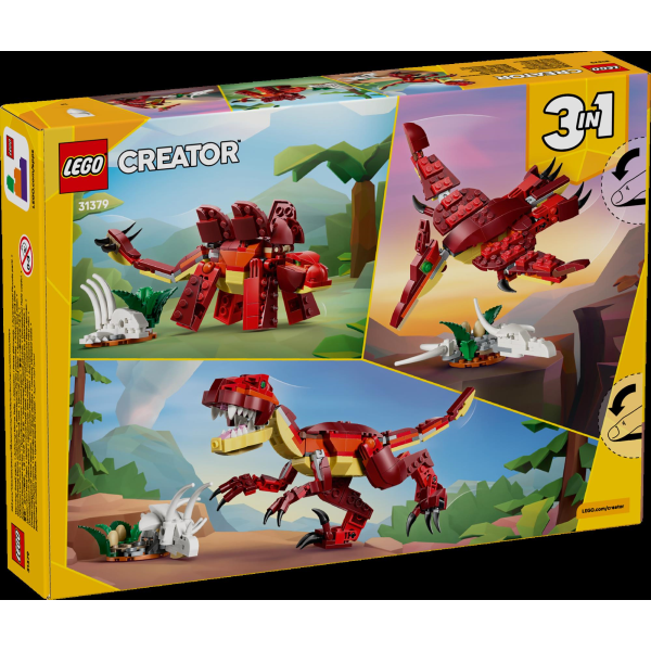 Конструктор LEGO Creator Лютий динозавр 283 Деталі ( 31379 ) Конструктор LEGO Creator Лютий динозавр 283 Деталі ( 31379 )
