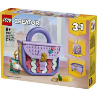 Конструктор LEGO® Creator 3 в 1 Стильна мистецька сумка з місцем для зберігання, 272 деталі (31391) Конструктор LEGO® Creator 3 в 1 Стильна мистецька сумка з місцем для зберігання, 272 деталі (31391)