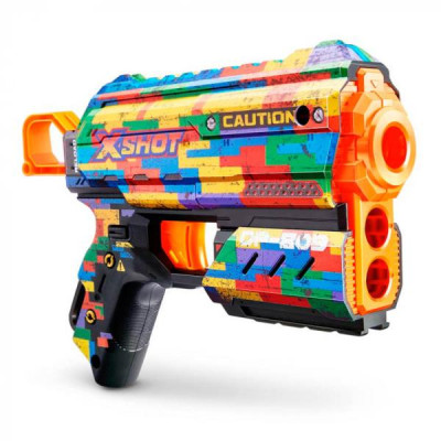 Швидкострільний бластер X-Shot Skins Flux Striper 8 патронів (36516K)