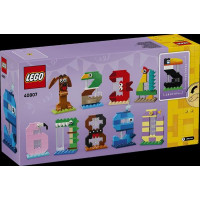 Конструктор LEGO® Цифри на день народження Тваринний декор, 281 деталь (40807)