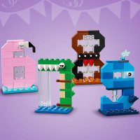 Конструктор LEGO® Цифри на день народження Тваринний декор, 281 деталь (40807)