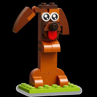 Конструктор LEGO® Цифри на день народження Тваринний декор, 281 деталь (40807)