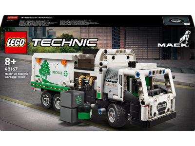 Конструктор LEGO Technic Сміттєвоз Mack LR Electric 503 деталі (42167)
