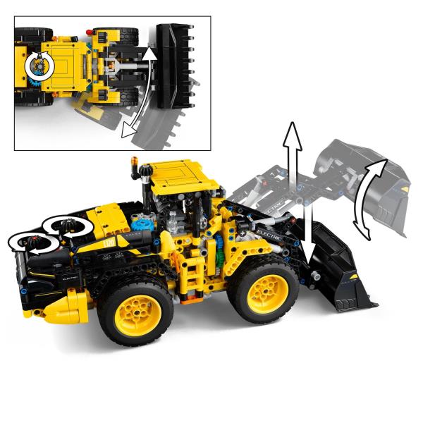 Конструктор LEGO Technic Колісний навантажувач Volvo L120 Electric 973 деталі (42209) Конструктор LEGO Technic Колісний навантажувач Volvo L120 Electric 973 деталі (42209)